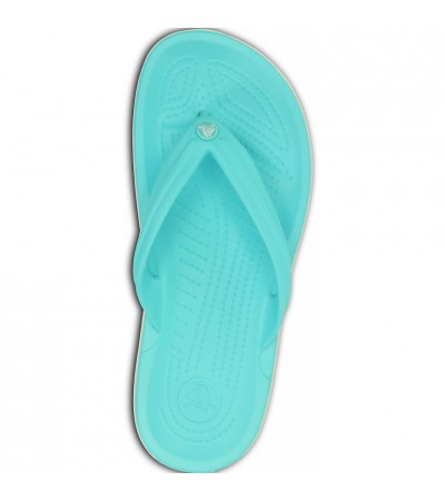 Crocs klapki damskie Crocband Flip błękitne 11033 4DY