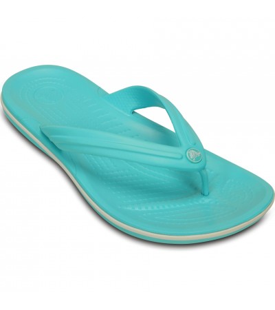 Crocs klapki damskie Crocband Flip błękitne 11033 4DY