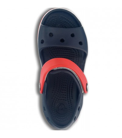 Sandały dla dzieci Crocs Crocband Sandal Kids granatowo czerwone 12856 485