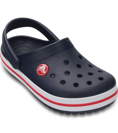 Chodaki dla dzieci Crocs Crocband Clog K granatowo-czerwone 204537 485