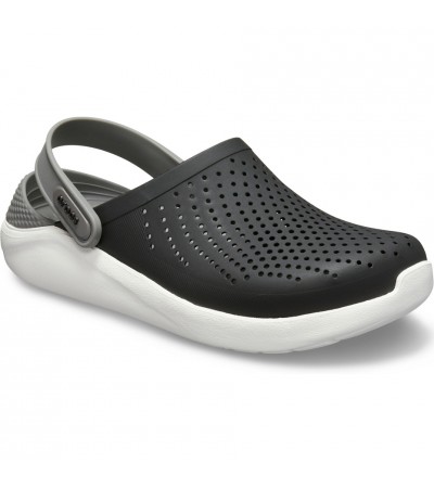 Chodaki Crocs Literide Clog czarno-szare 204592 05M