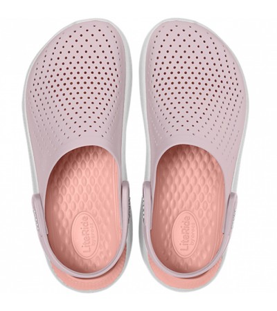 Crocs sandały damskie Literide Clog blady róż 204592-6PL