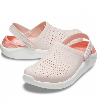 Crocs sandały damskie Literide Clog blady róż 204592-6PL