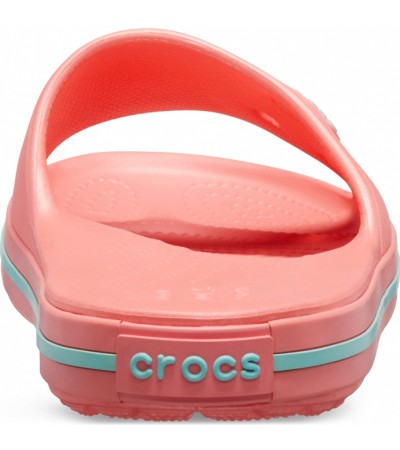 Klapki damskie Crocs Crocband III Slide koralowo-miętowe 205733 7H5