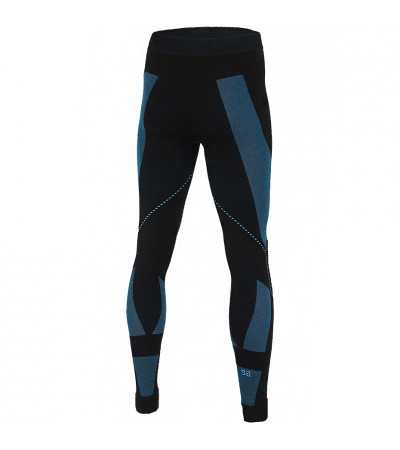 Legginsy termoaktywne męskie Gatta Active Thermo Plus Midi czarno-niebieskie 0044613S 091