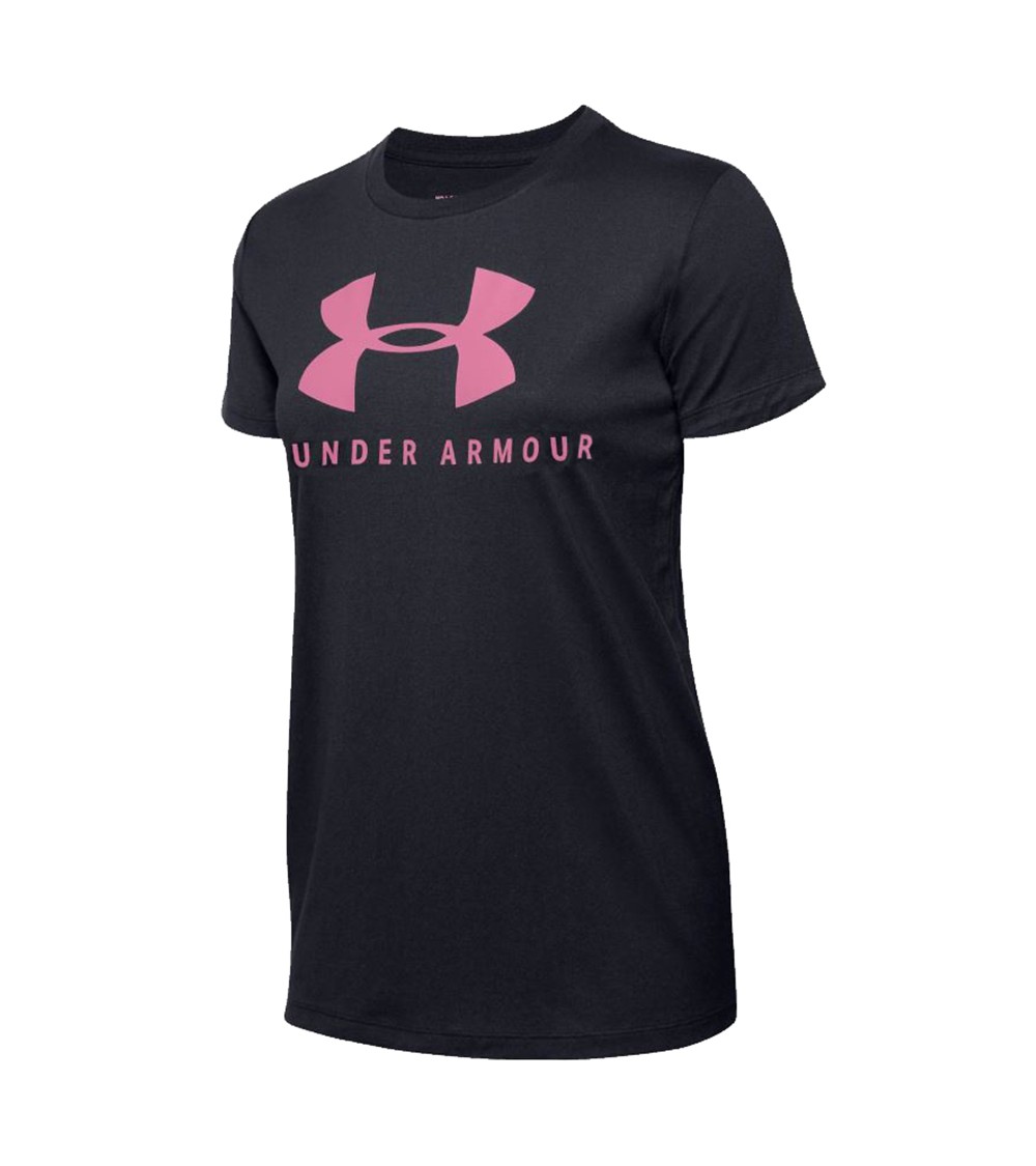 Koszulka damska Under Armour Graphic Sportstyle Classic Crew czarna 1346844 003