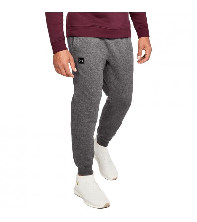 Spodnie męskie Under Armour Rival Fleece Jogger ciemnoszare 1320740 020