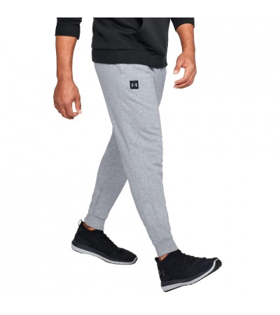 Spodnie męskie Under Armour Rival Fleece Jogger szare 1320740 036