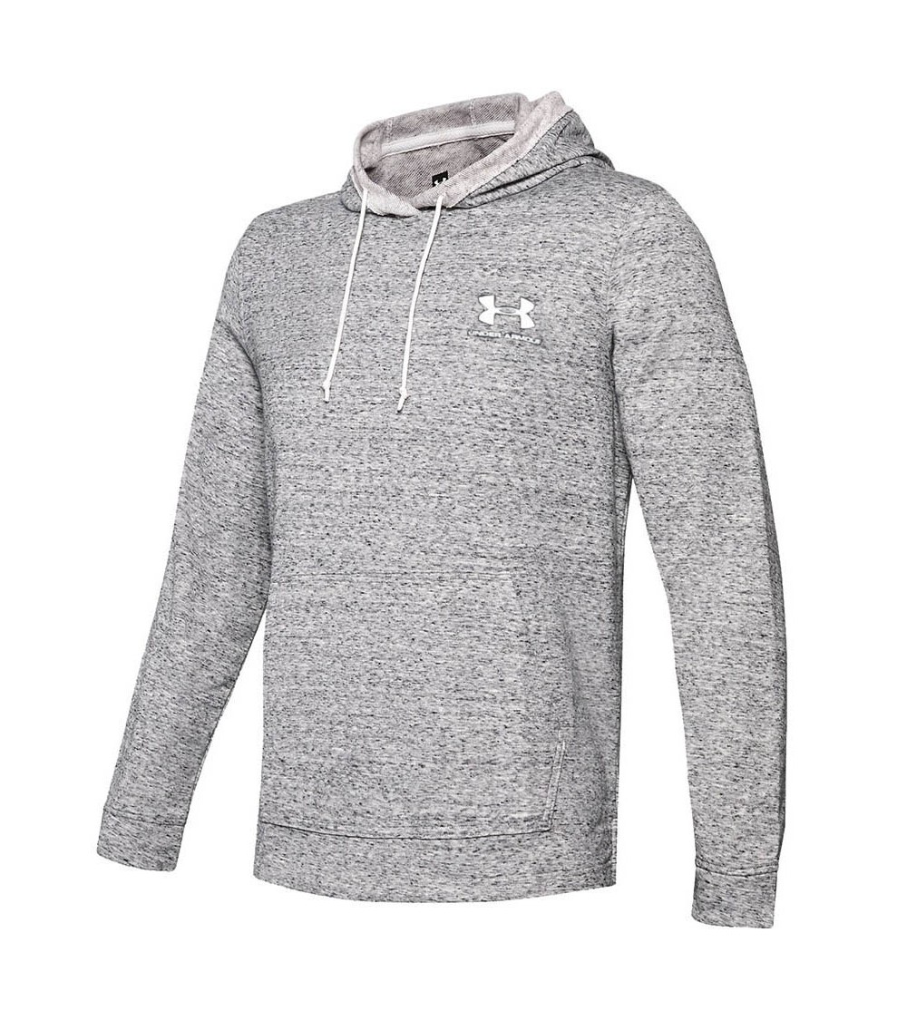 Bluza męska Under Armour Sportstyle Terry Hoodie szary melanż 1329291 112