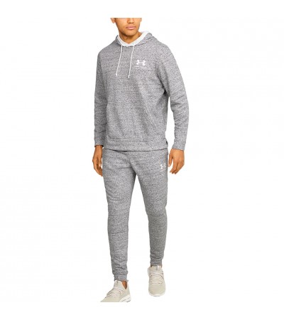 Bluza męska Under Armour Sportstyle Terry Hoodie szary melanż 1329291 112