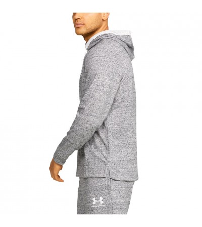 Bluza męska Under Armour Sportstyle Terry Hoodie szary melanż 1329291 112