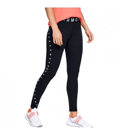 Legginsy damskie Under Armour Favorite Graphic czarne 1351864 001