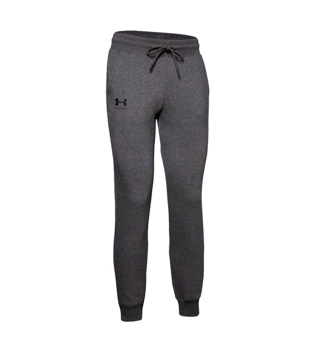 Spodnie damskie Under Armour Rival Fleece Graphic szare 1348549 010