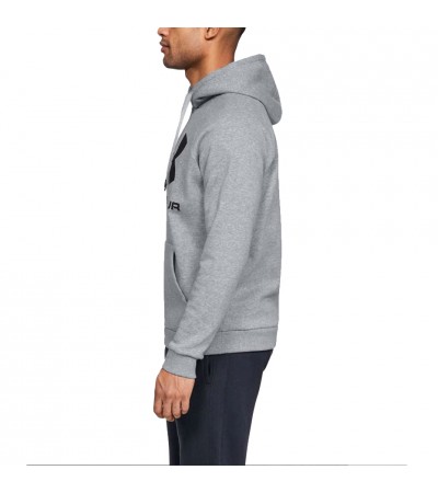 Bluza męska Under Armour Rival Fleece Logo Hoodie szara 1345628 035