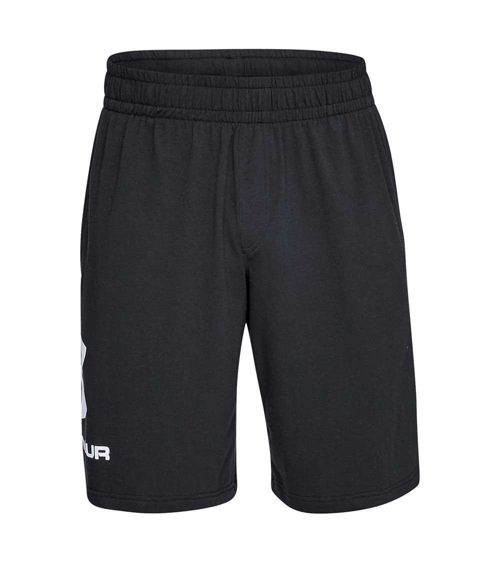 Spodenki męskie Under Armour Sportstyle Cotton Logo czarne 1329300 001