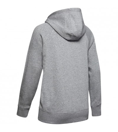 Bluza damska Under Armour Rival Fleece Graphic Hoodie szara 1348550 035