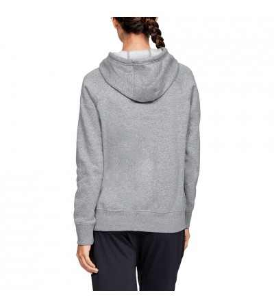 Bluza damska Under Armour Rival Fleece Graphic Hoodie szara 1348550 035