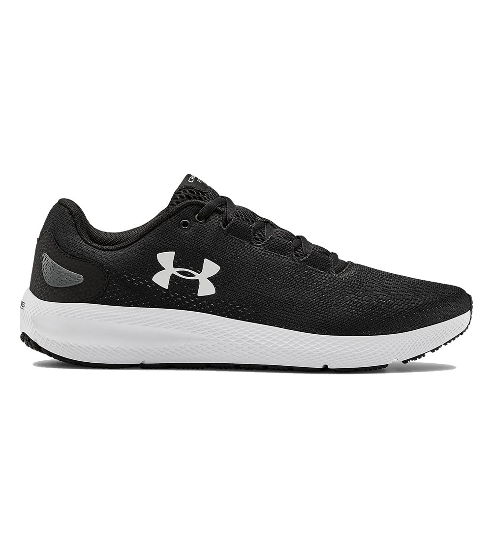 Buty męskie Under Armour UA Charged Pursuit 2 czarno-białe 3022594 001