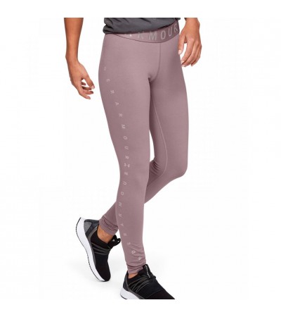 Legginsy damskie Under Armour Favorite Graphic brudny róż 1351864 662