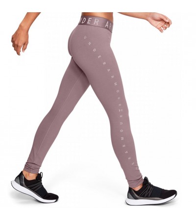 Legginsy damskie Under Armour Favorite Graphic brudny róż 1351864 662