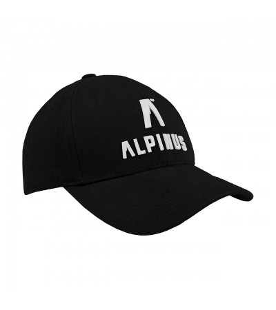 Czapka z daszkiem Alpinus Classic czarna ALP20BSC0008