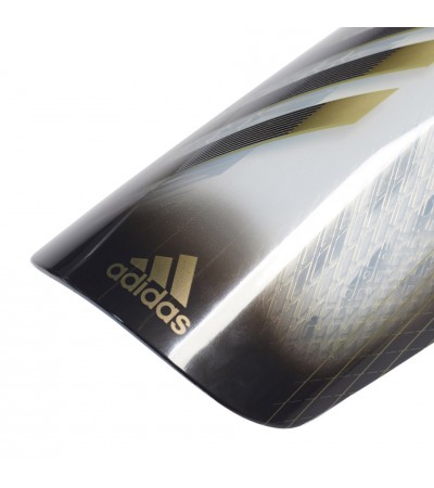 Ochraniacze piłkarskie adidas X SG LGE czarno-biało-złote FS0304