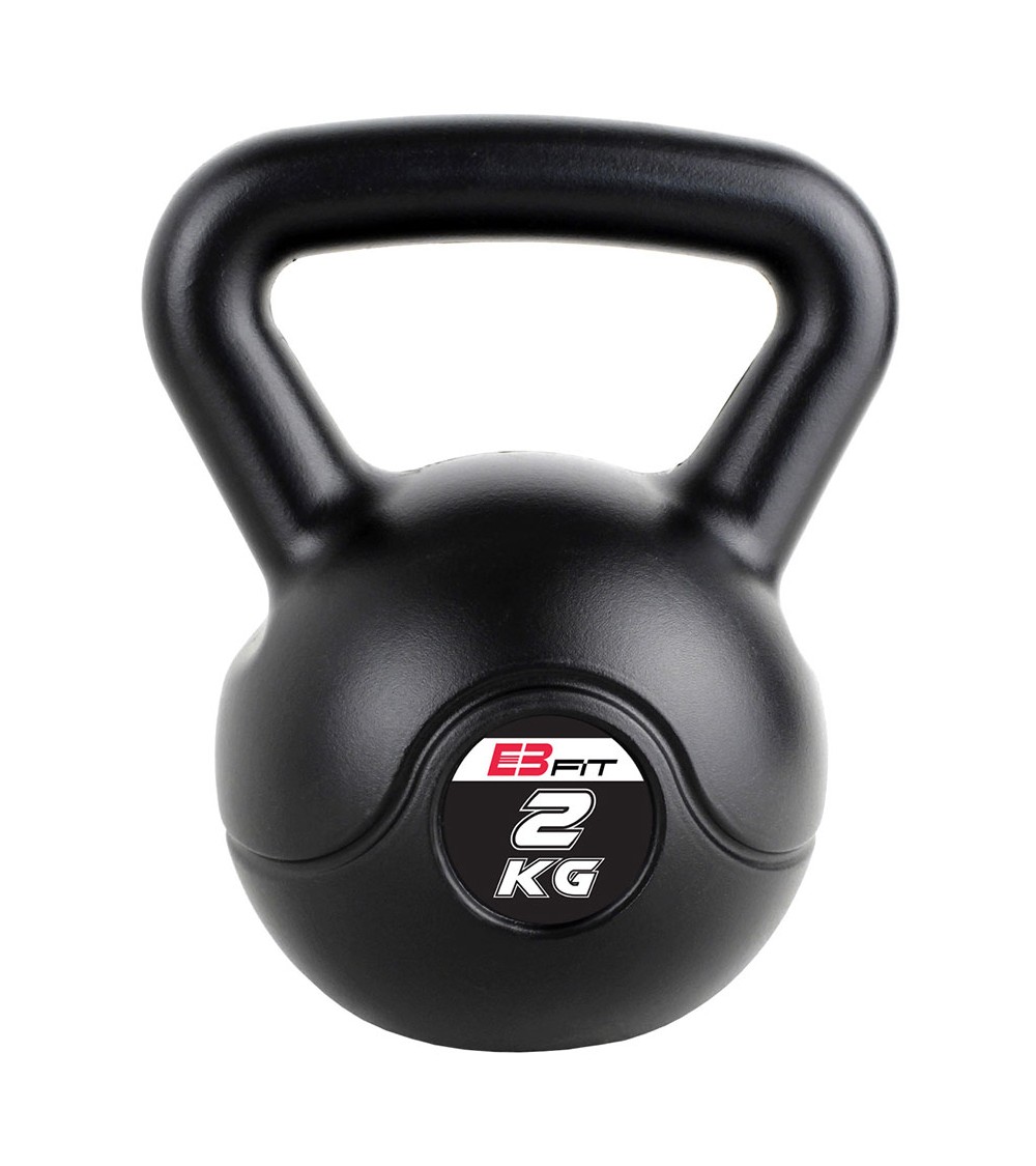 Hantla kompozytowa kettlebell 2 kg odważnik EB FIT 1025742