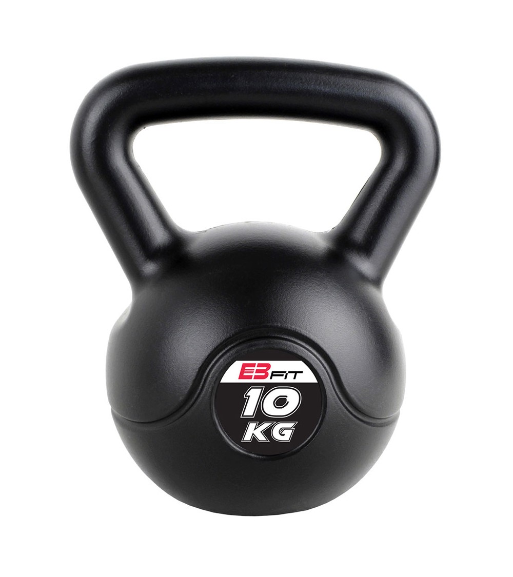 Hantla kompozytowa kettlebell 10 kg odważnik EB FIT 589195