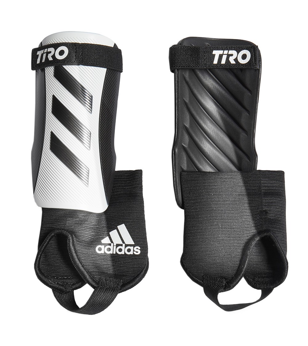 Ochraniacze piłkarskie adidas Tiro Sg Mtc J czarno-białe GI7688