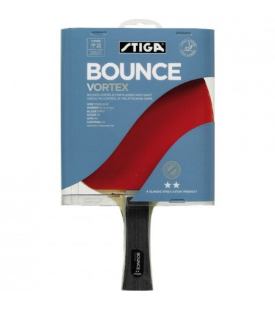 Rakietka do Ping Ponga Stiga Bounce Vortex czerwona 168701