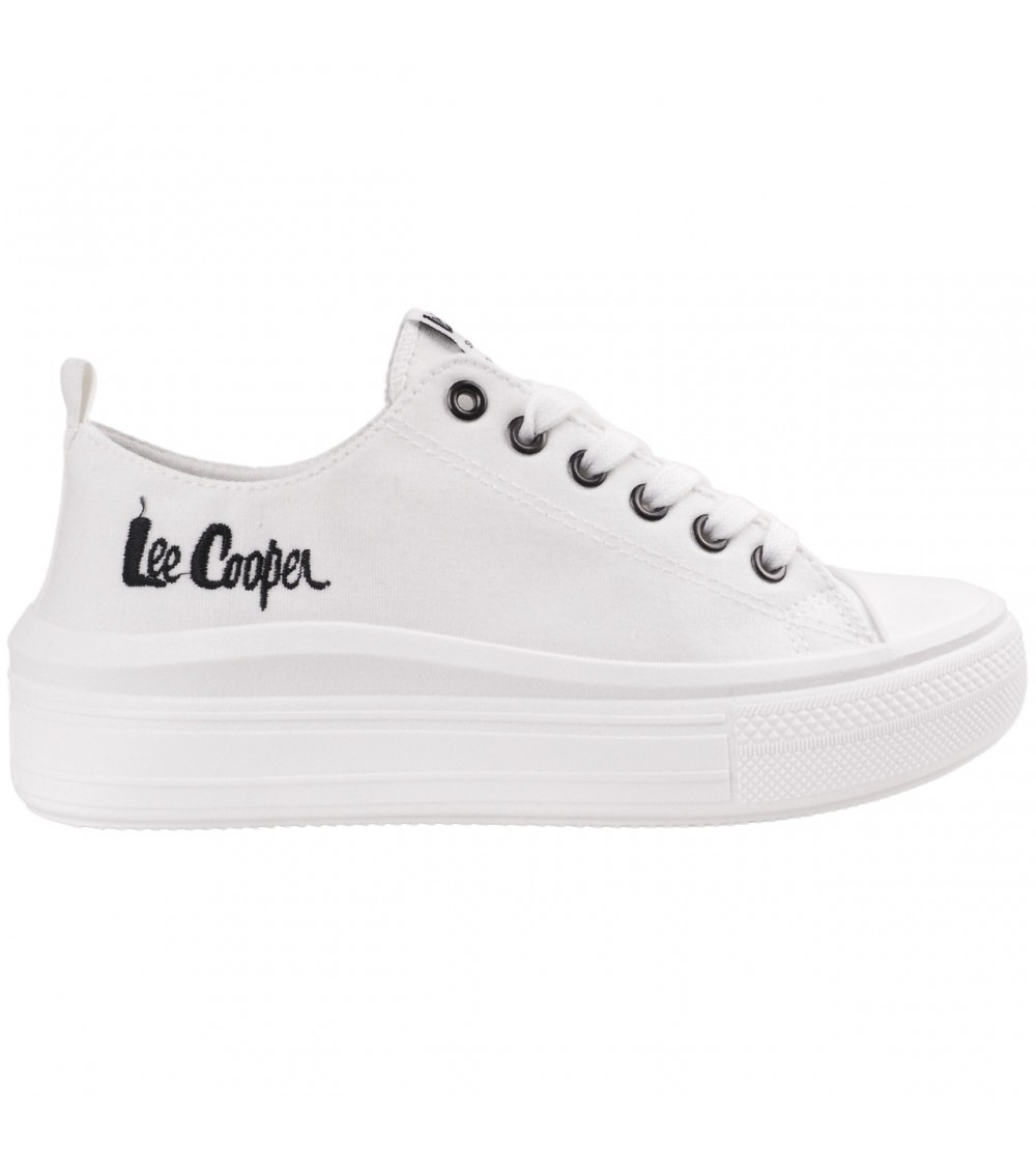 Buty damskie Lee Cooper białe LCW-23-44-1623LA