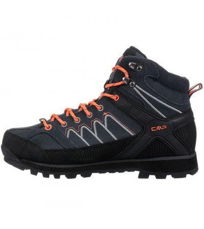 Buty trekkingowe męskie CMP Moon Mid WP szaro-pomarańczowe 31Q4797U423