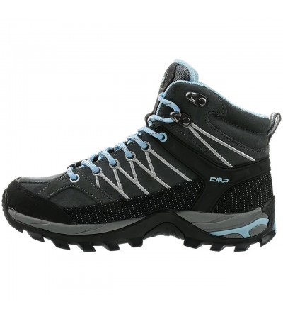 Buty trekkingowe damskie CMP Rigel Mid WP szaro-niebieskie 3Q1294677BD