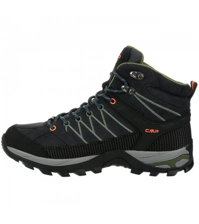 Buty trekkingowe męskie CMP Rigel Mid WP szaro-zielone 3Q1294751UG