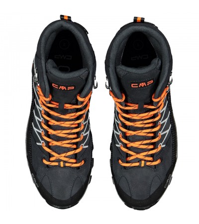 Buty trekkingowe męskie CMP Rigel Mid WP czarno-pomarańczowe 3Q1294756UE