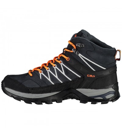 Buty trekkingowe męskie CMP Rigel Mid WP czarno-pomarańczowe 3Q1294756UE