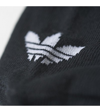 Adidas ORIGINALS Trefoil Liner S20274 3 pack black socks