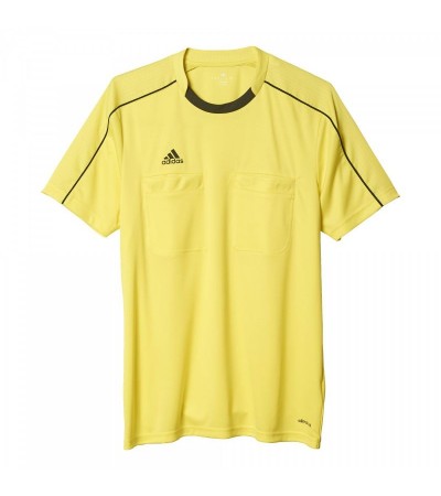 Adidas REFEREE16 JSY teisėjo marškinėliai trumpomis rankovėmis M AH9802, Futbolas, Spоrto prekės, Adidas