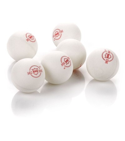 Shield table tennis balls 6 pcs. White