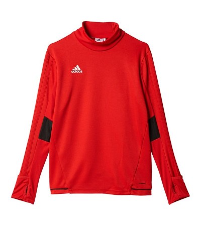 Džemperis adidas Tiro 17 TRG TOP JR BQ2754 red, Futbolas, Spоrto prekės, Adidas