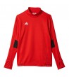 Džemperis adidas Tiro 17 TRG TOP JR BQ2754 red, Futbolas, Spоrto prekės, Adidas