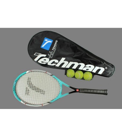 Techman 8003 tennis racket + 3 T8003 balls