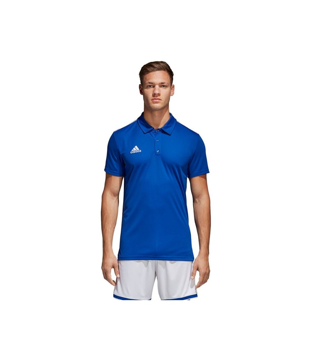 Pagrindinis polo adidas Core 18 Polo M CV3590, Futbolas, Spоrto prekės, Adidas