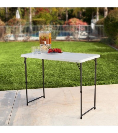 Half-folding table 122 cm height adjustable 4428