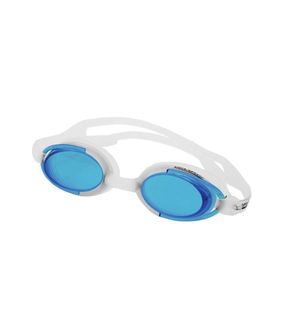 Swimming goggles Aqua-Speed Malibu white-blue