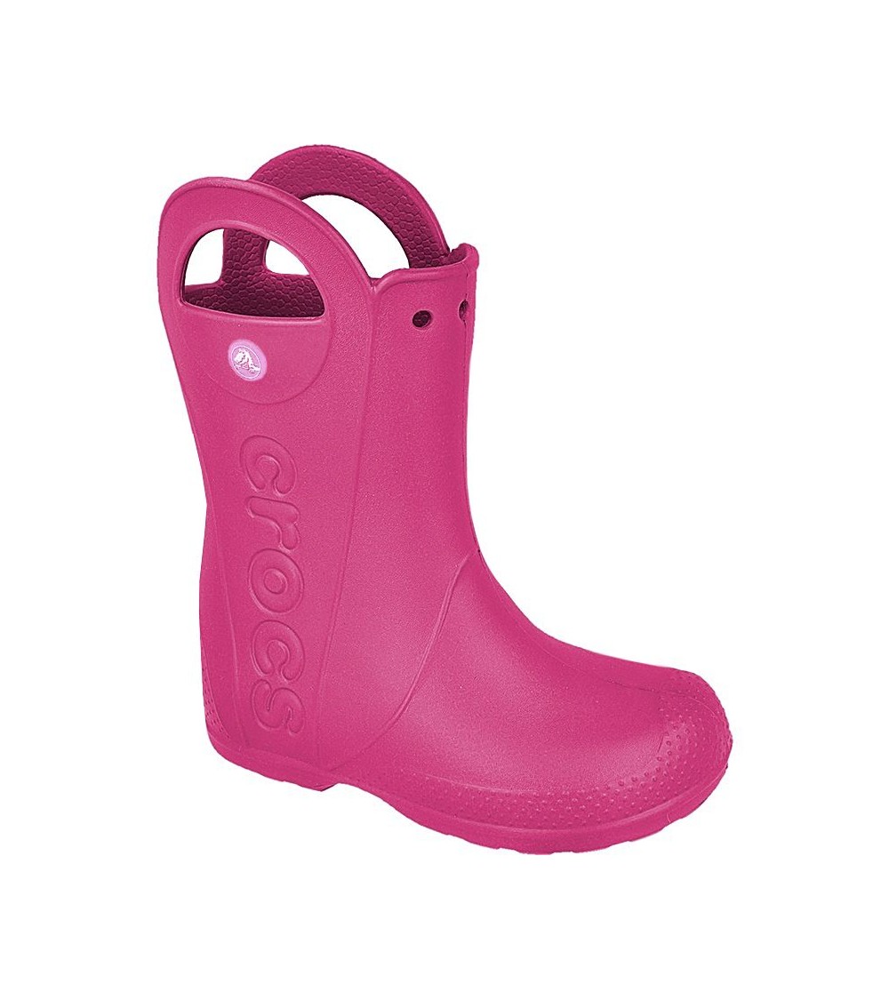 Wellingtons Crocs Handle It Kids 12803 pink