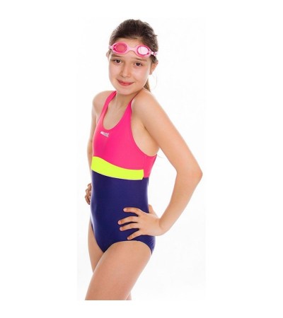 Aqua-speed Junior Emily swimsuit pink-purple