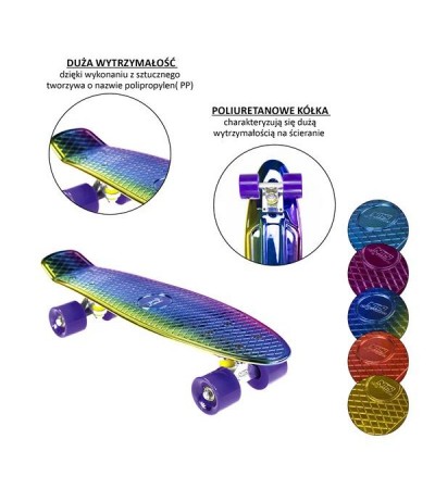 Skateboard Nils Extreme ELECTROSTYLE PENNYBOARD PNB01 RED