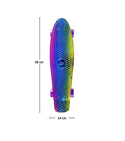 Skateboard Nils Extreme ELECTROSTYLE PENNYBOARD PNB01 BLUE