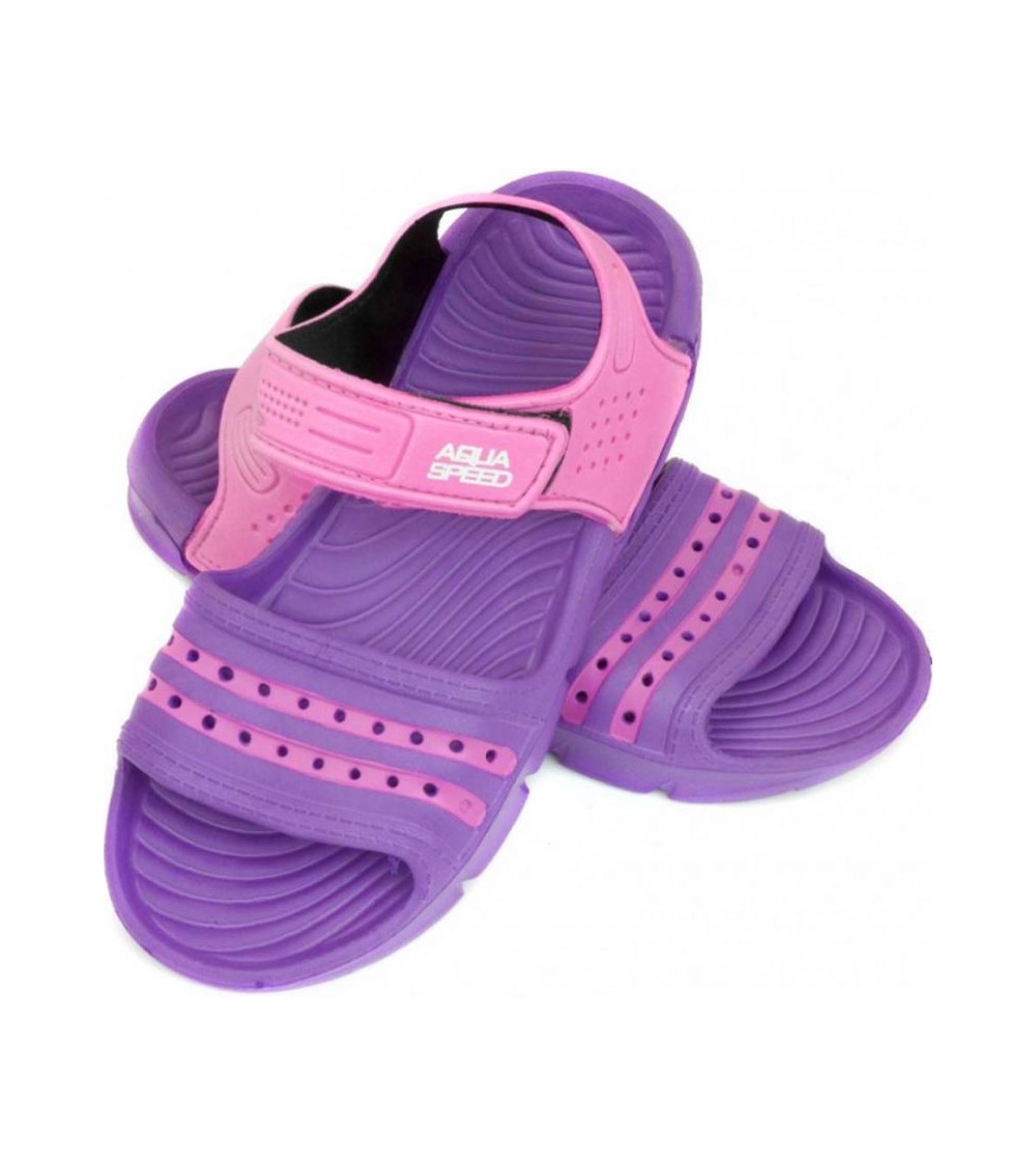 Aqua-speed Noli sandals purple pink Kids col.93